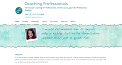 Desktop Screenshot of coachingprofessionals.com
